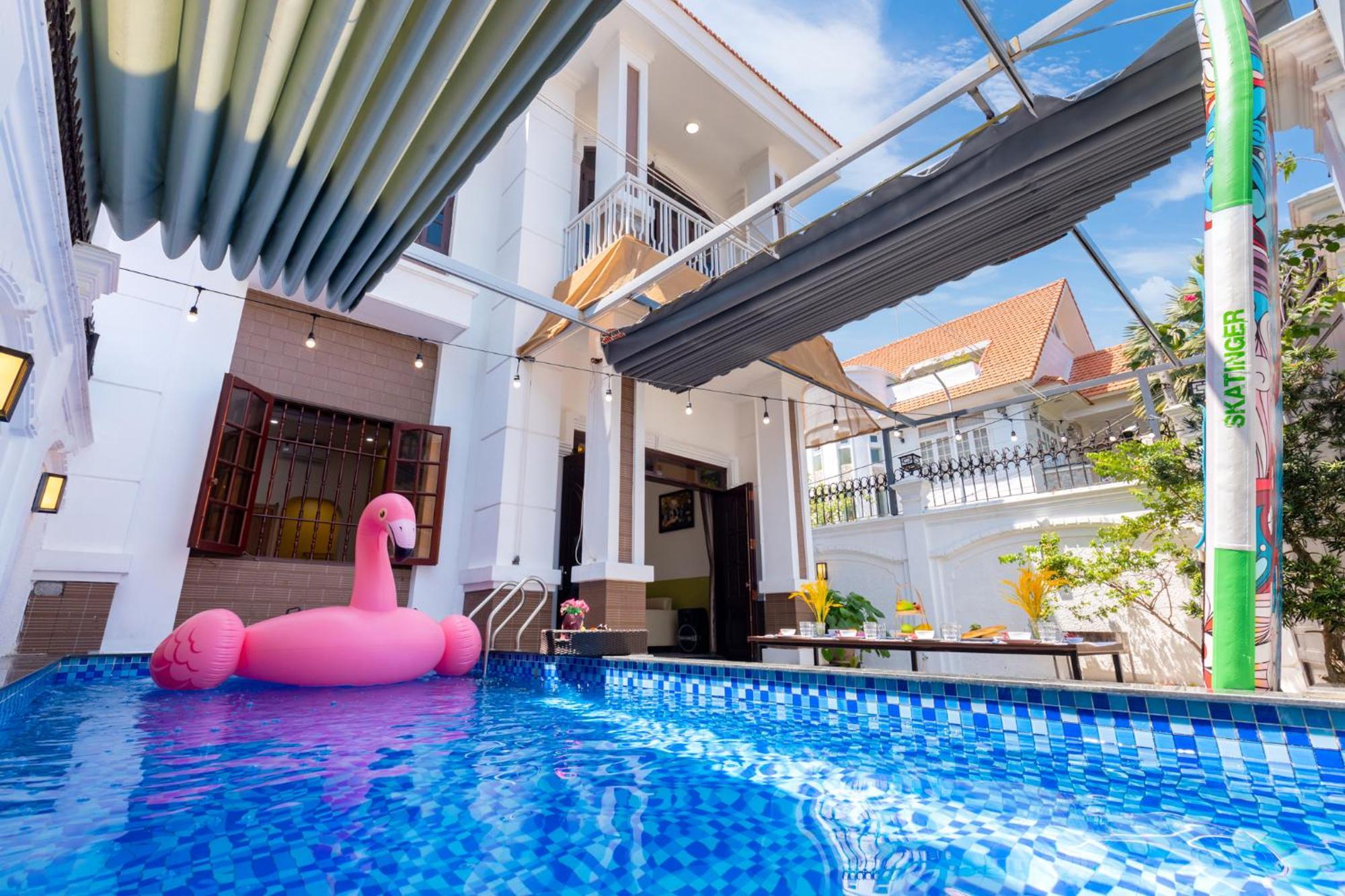 Hoang My Villa - 8 Phong Ngu Bai Sau - Free Bida Karoke Vũng Tàu Eksteriør billede